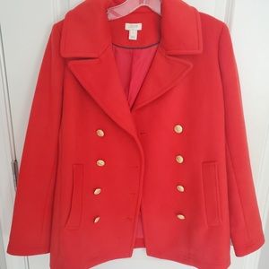 Beautiful never worn J.Crew pea coat